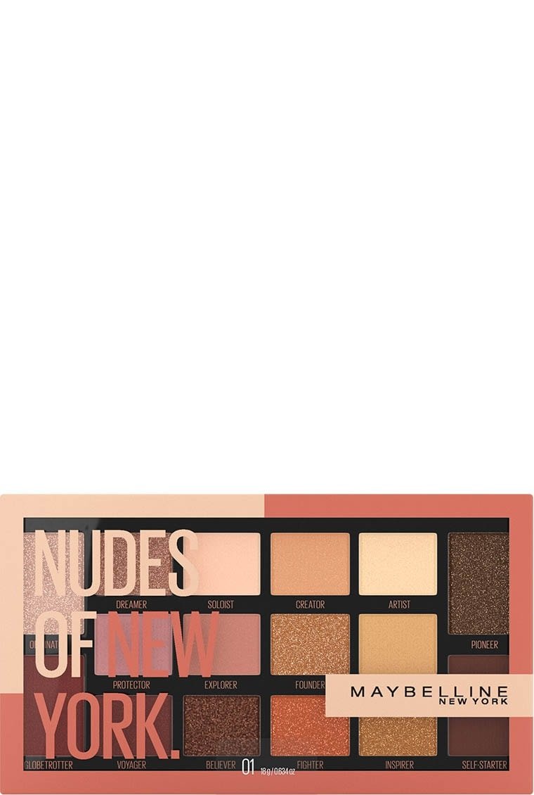 Maybelline Nudes of New York Eyeshadow palette 041554578768 c