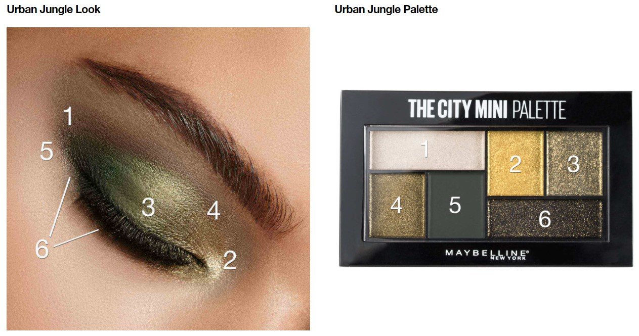 Maybelline City Mini Palette macro urban jungle