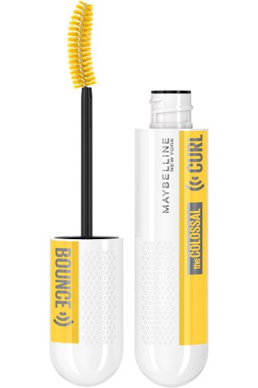 THE COLOSSAL CURL BOUNCE WASHABLE MASCARA MAKEUP - Black