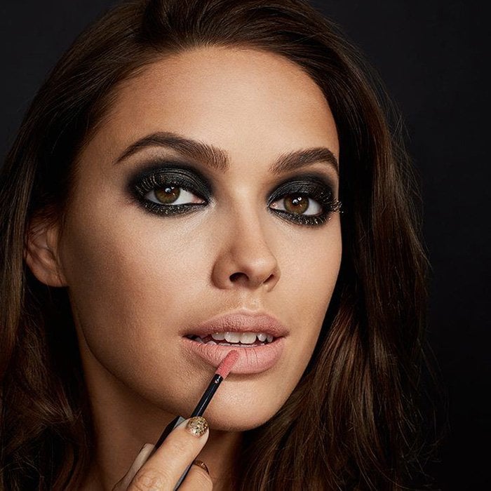Modella tutorial Glamour di Capodanno